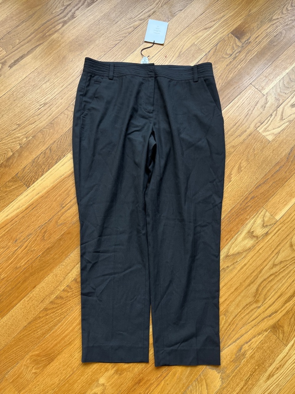DVF Diane Von Furstenberg Georgianna Pant Black Size 10 NEW
